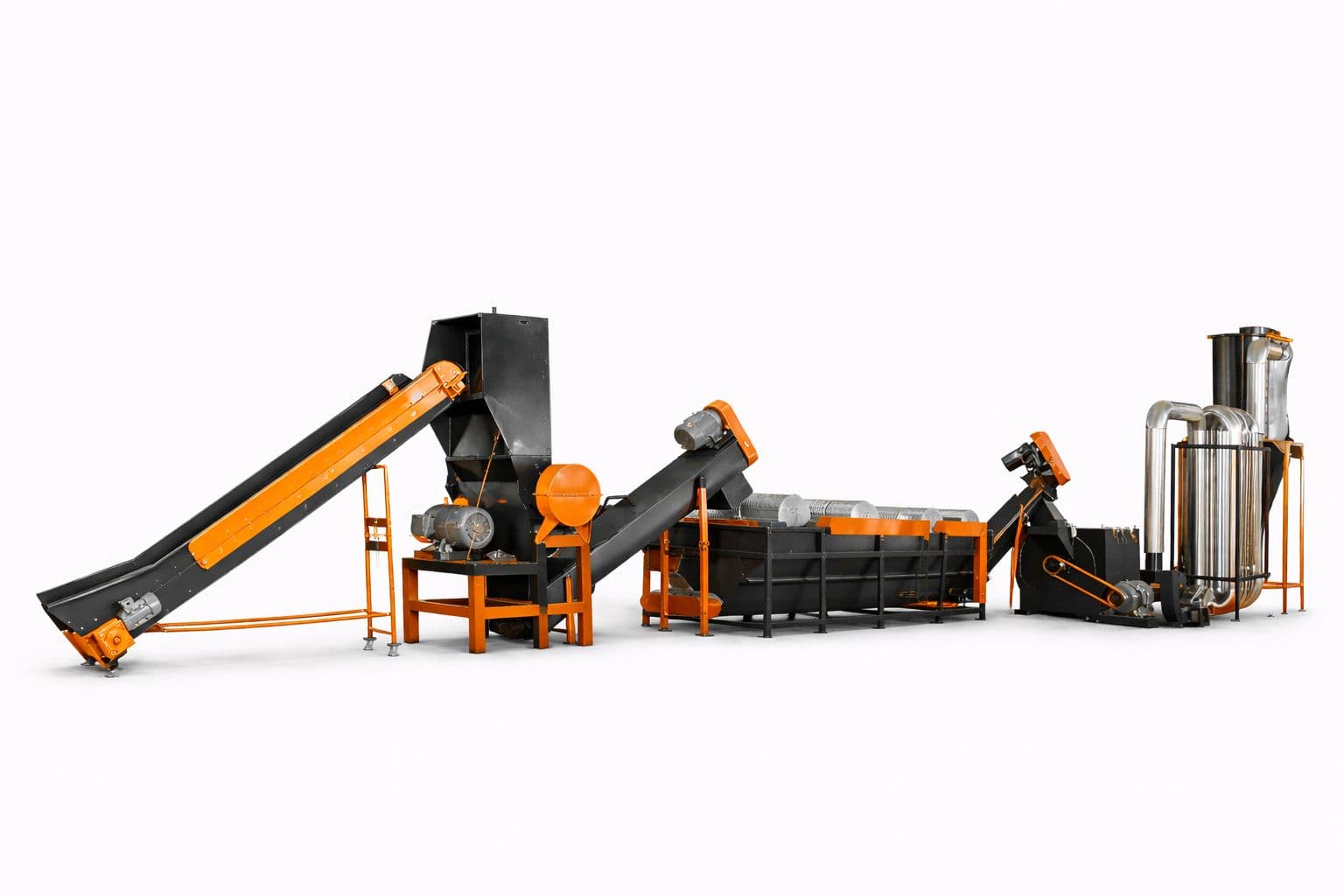 PP / PE WASHING LINE (300–2000 KG/H)