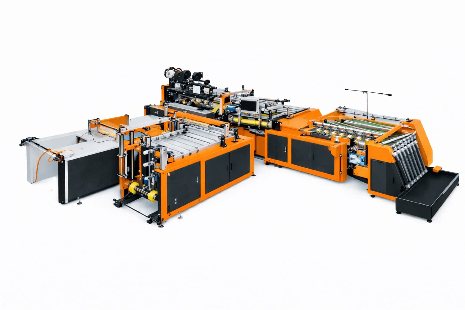 FULL AUTOMATIC WOVEN BAG MAKING MACHINE
