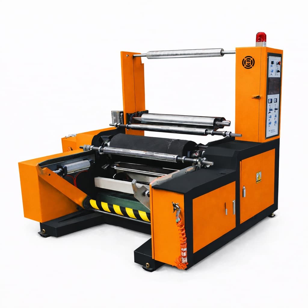 FULLY AUTOMATIC ROLLER CHANGE REWINDER
