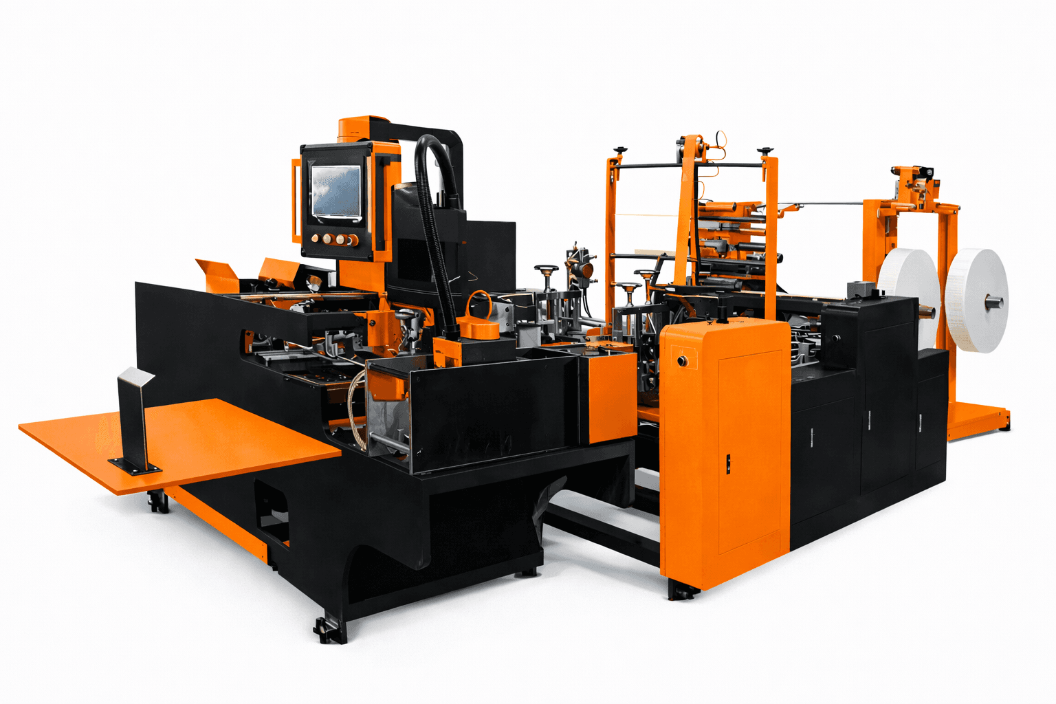 AUTOMATIC PAPER HANDLE PASTING MACHINE