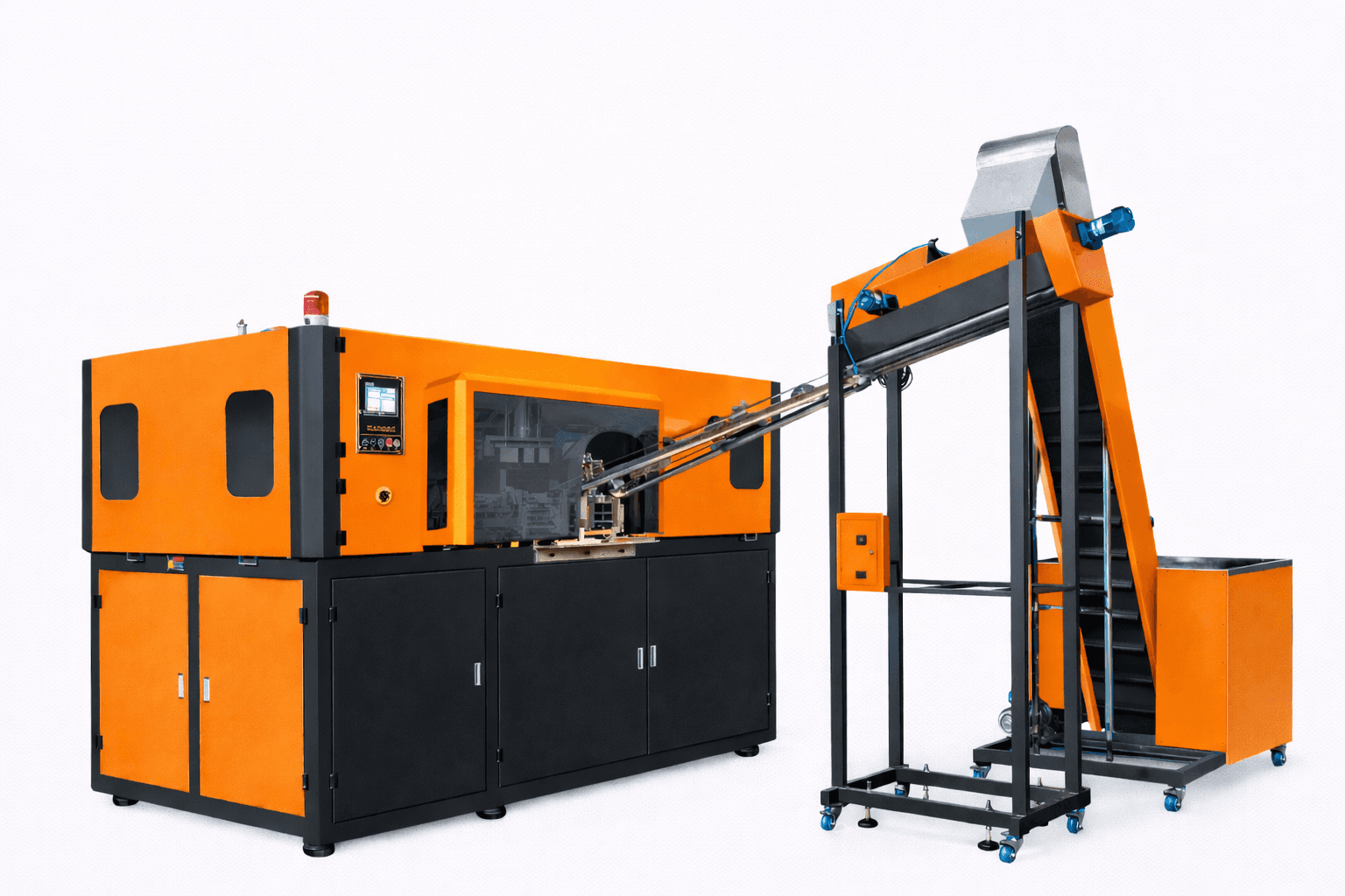 FULL AUTOMATIC BLOW MOLDING MACHINE